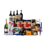 miniatura Lote Navideño Ibéricos, Queso Curado y Vinos D.O.