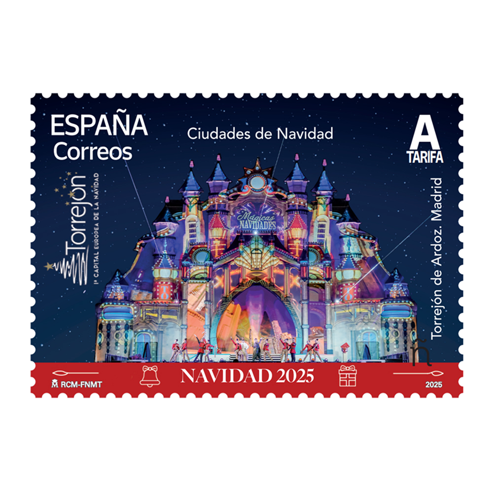 Sello Navidad Ciudad de la Navidad Torrejón de Ardoz