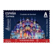 miniatura Sello Navidad Ciudad de la Navidad Torrejón de Ardoz