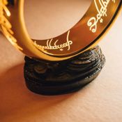 miniatura Figura Lámpara Anillo para gobernarlos a todos Sauron El Señor de los Anillos 3