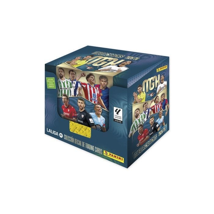Caja Megacracks 2025 26 MGK Tercera Edición Panini