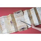 miniatura Mapa del Merodeador Harry Potter Tamaño Real 174,5x39,5cm 3