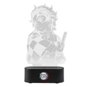 miniatura Figura Lámpara Sobremesa Demon Slayer Tanjiro Cambia de Color 1