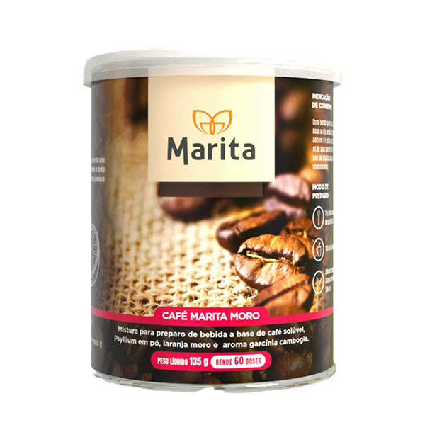 Café Marita Moro 135 g con garcinia y naranja amarga