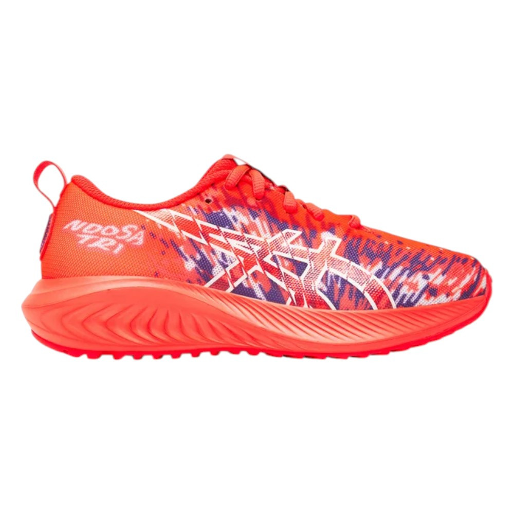 Imagen ZAPATILLAS ASICS GEL NOSSA TRI 16 GS ROJO FLASH BLANCAS 1014A346-600 RUNNING NIÑO NIÑA JUNIOR