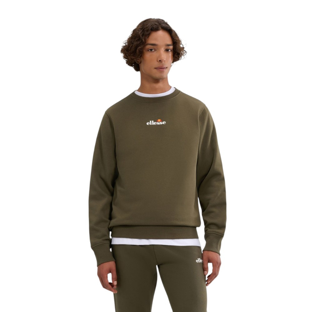 Imagen SUDADERA ELLESSE KIAMTO 2 SWEATSHIRT VERDE KHAKI SHB23241-506 HOODIE HOMBRE