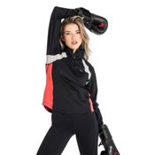 miniatura Imagen CAMISETA DITCHIL LONG SLEEVE HALF ZIP TRIX NEGRO GRIS ROJO HN9005-900 CAMISETA LARGA CREMALLERA MUJER