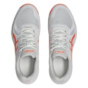 miniatura Imagen ZAPATILLAS ASICS UPCOURT 6 INDOOR BLANCAS VIVID CORAL 1072A107-102 VOLEY VOLEIBOL MUJER