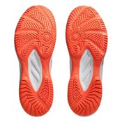 miniatura Imagen ZAPATILLAS ASICS UPCOURT 6 INDOOR BLANCAS VIVID CORAL 1072A107-102 VOLEY VOLEIBOL MUJER