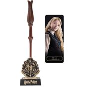 miniatura Varita Bolígrafo Harry Potter con Soporte Escudo Hogwarts de Luna Lovegood +-25cm 2