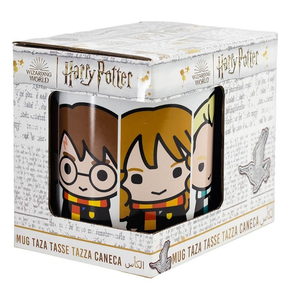 Taza Mug Cerámica Harry Potter Personajes Chibi 325 ml
