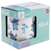 miniatura Taza Mug Cerámica Stor Disney Stitch Palmeras 325 ml