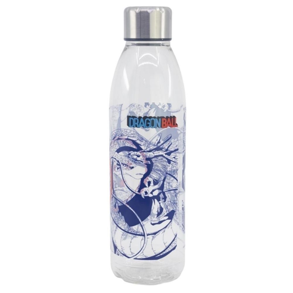 Botella Stor Transparente Aqua Dragon Ball con Tapón De Seguridad 980 ml