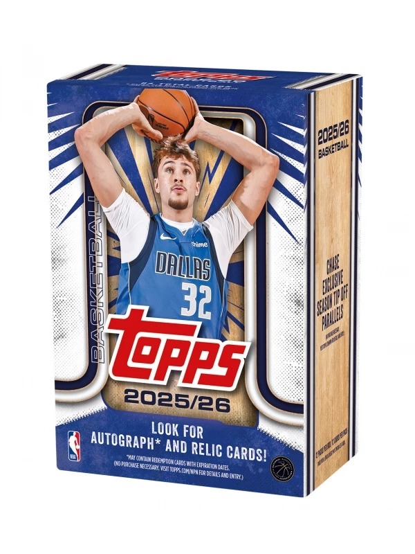 NBA Flagship Value Box Topps Lebron James 2025/26 Posible autógrafo