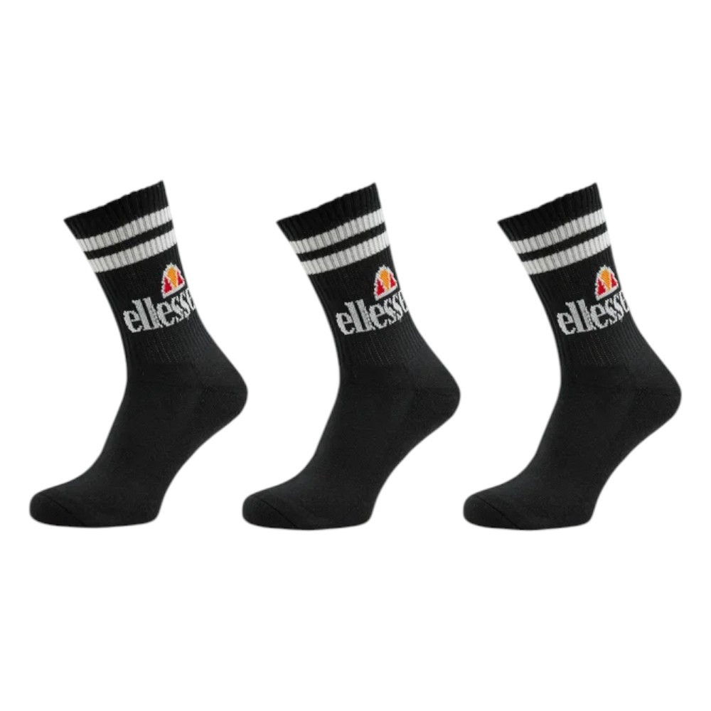 Imagen CALCETINES ELLESSE PULLO NEGRO PACK 3 UNDS SAAC0620-BLK