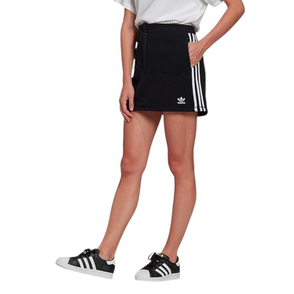 Imagen FALDA ADIDAS FLEECE SKIRT NEGRO GN2800 MUJER