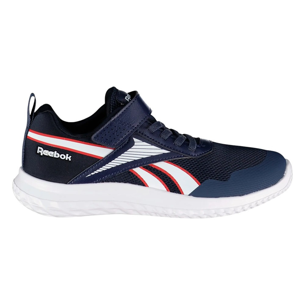 Imagen ZAPATILLAS REEBOK RUSH RUNNER 5 AZUL MARINAS BLANCAS 100237349 RUNNING NIÑO NIÑA