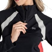 miniatura Imagen CAMISETA DITCHIL LONG SLEEVE HALF ZIP TRIX NEGRO GRIS ROJO HN9005-900 CAMISETA LARGA CREMALLERA MUJER