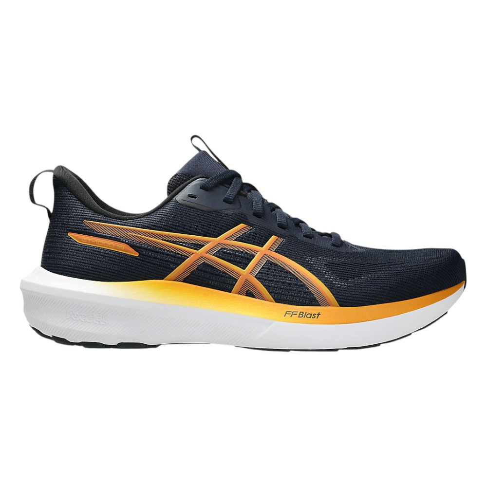 Imagen ZAPATILLAS ASICS GT-1000 14 AZUL MIDNIGHT NARANJA SANDSTORM 1011C077-400 RUNUNING HOMBRE 