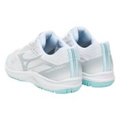 miniatura Imagen ZAPATILLAS MIZUNO CYCLONE SPEED 5 BLANCAS CELESTE GRIS SILVER V1GC2580-45 VOLEIBOL MUJER VOLEY