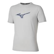 miniatura Imagen CAMISETA MIZUNO CORE RUNBIRD SS TEE GRIS VAPOR SILVER J2GAC508-05 RUNNING HOMBRE