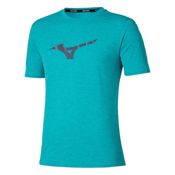 miniatura Imagen CAMISETA MIZUNO CORE RUNBIRD SS TEE VERDE CAPRI BREEZE J2GAC508-32 RUNNING HOMBRE