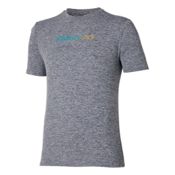 miniatura Imagen CAMISETA MIZUNO CORE SHORT SLEEVETEE GRIS QUICK PLATA J2GAC509-06 RUNNING HOMBRE