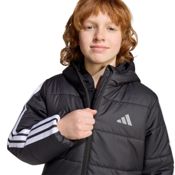miniatura Imagen CHAQUETON ADIDAS ESSENTIALS 3 BANDAS NEGRO BLANCAS JL7402 CHAQUETA NIÑO NIÑA