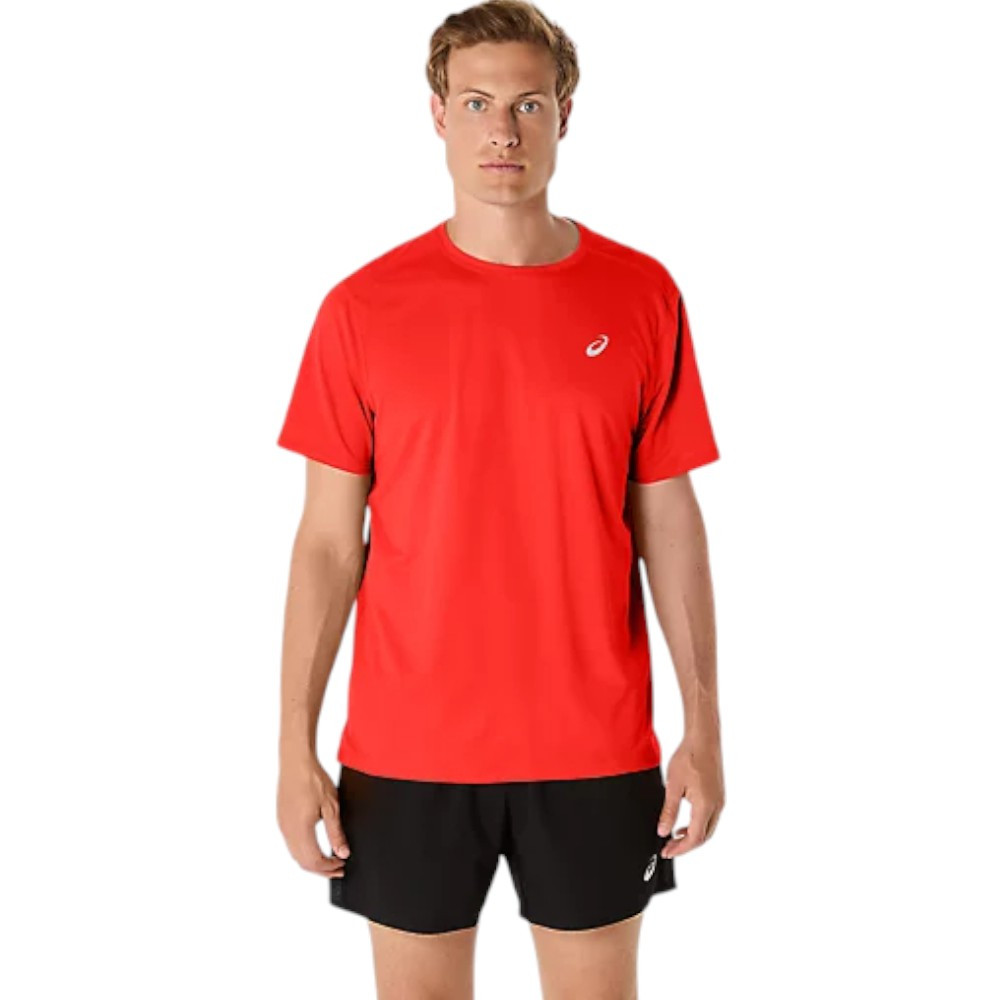 Imagen CAMISETA ASICS CORE SS TOP ROJO FLASH 2011D221-600 RUNNING HOMBRE