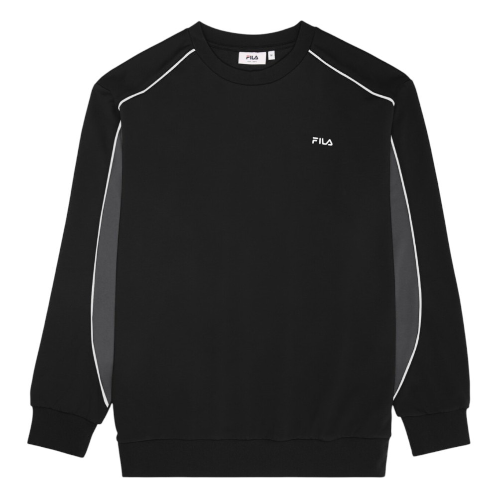 Imagen SUDADERA FILA RIVOLI LOOSE BLOCKED NEGRO FAM1122-83033 HOODIE HOMBRE