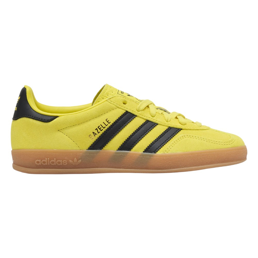 Imagen ZAPATILLAS ADIDAS GAZELLE INDOOR AMARILLO SHOYEL NEGRO JR6303 CASUAL SNEAKER HOMBRE