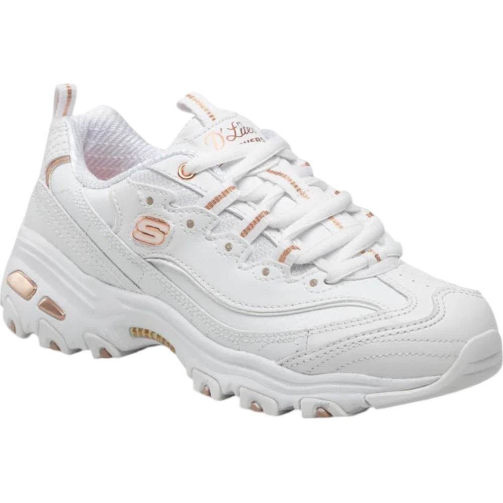 Imagen ZAPATILLAS SKECHERS D´LITES FRESH START BLANCAS 11931-WTRG