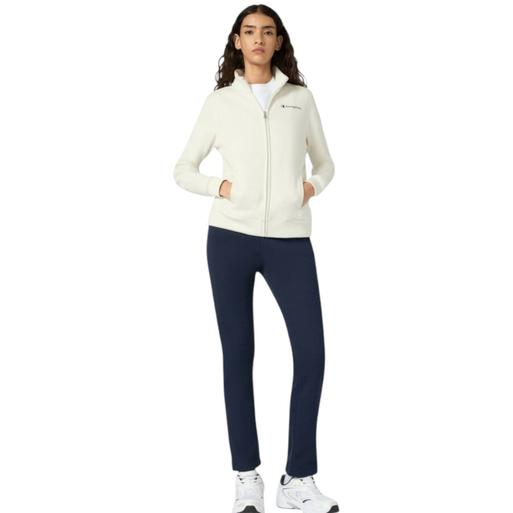 Imagen CHANDAL CHAMPION SWEATSUITS FELPA MARINO BEIGE 118289-WW056 CONJUNTO MUJER