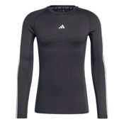 miniatura Imagen CAMISETA ADIDAS TECHFIT COMPRESSION TRAINING 3 RALLAS NEGRO IN5586 MANGA LARGA HOMBRE