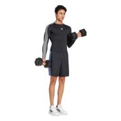 miniatura Imagen CAMISETA ADIDAS TECHFIT COMPRESSION TRAINING 3 RALLAS NEGRO IN5586 MANGA LARGA HOMBRE