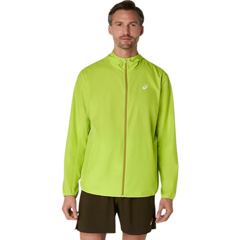 Imagen CORTAVIENTOS ASICS CORE JACKET PERFOMANCE LIMA NEON 2011D216-301 CHAQUETA RUNNING HOMBRE