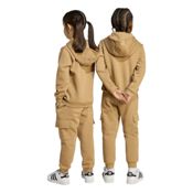 miniatura Imagen CHANDAL ADIDAS HOODIE CARGO MARRON JY4878 CONJUNTO NIÑO NIA 