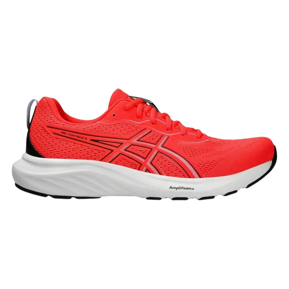 Imagen ZAPATILLAS ASICS GEL CONTEND 9 ROJO FLASH AZUL FADE 1011B881-600 RUNNING HOMBRE
