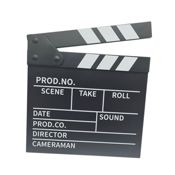 miniatura Claqueta de Cine - Accesorio Decorativo o para Disfraces