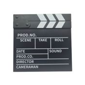 miniatura Claqueta de Cine – Accesorio Decorativo o para Disfraces