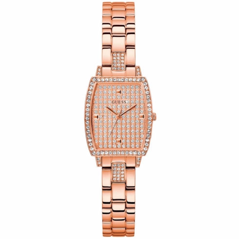 Guess Guess Brillant Gw0611l3 Reloj De Pulsera Analógico Para Mujer Color Dorado