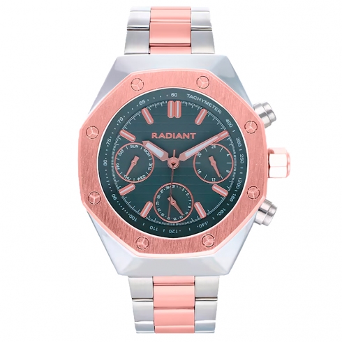 Radiant Radiant Volie Ra-628704 Reloj De Pulsera Analógico Para Hombre Color Negro