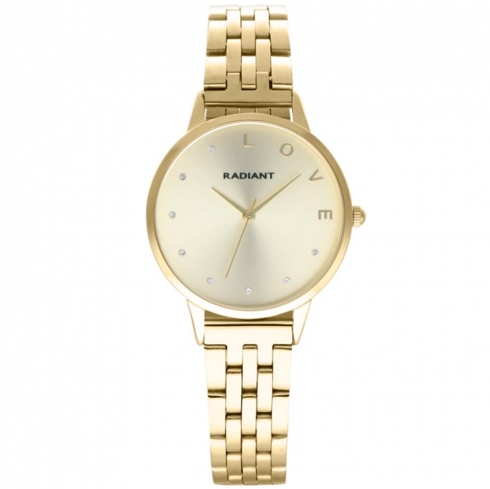 Radiant Radiant Sri Lanka Ra609202pt Reloj De Pulsera Analógico Para Mujer Color Plateado