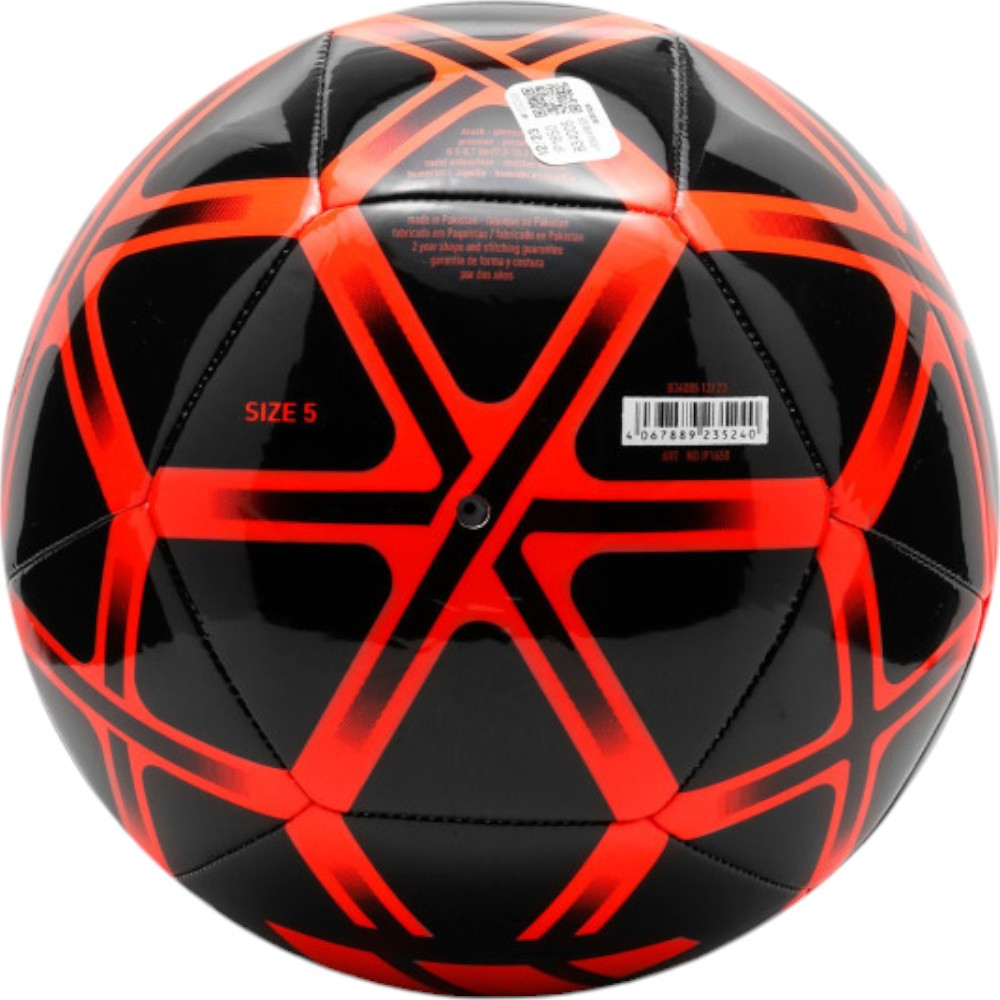 Imagen BALON ADIDAS STARLANCER CLUB NEGRO ROJO IP1650 FUTBOL