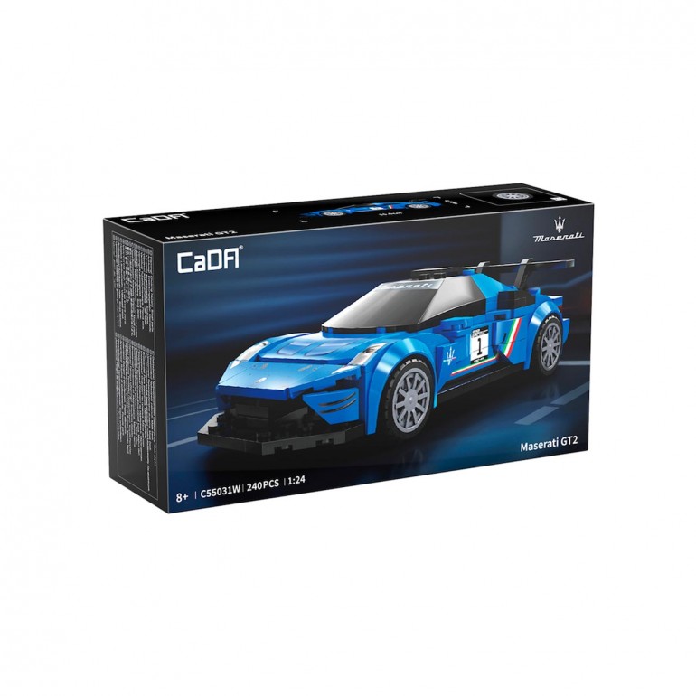 CaDA coche de contrucción Maserati Mc20 Gt2 escala 1:24  de 240 piezas