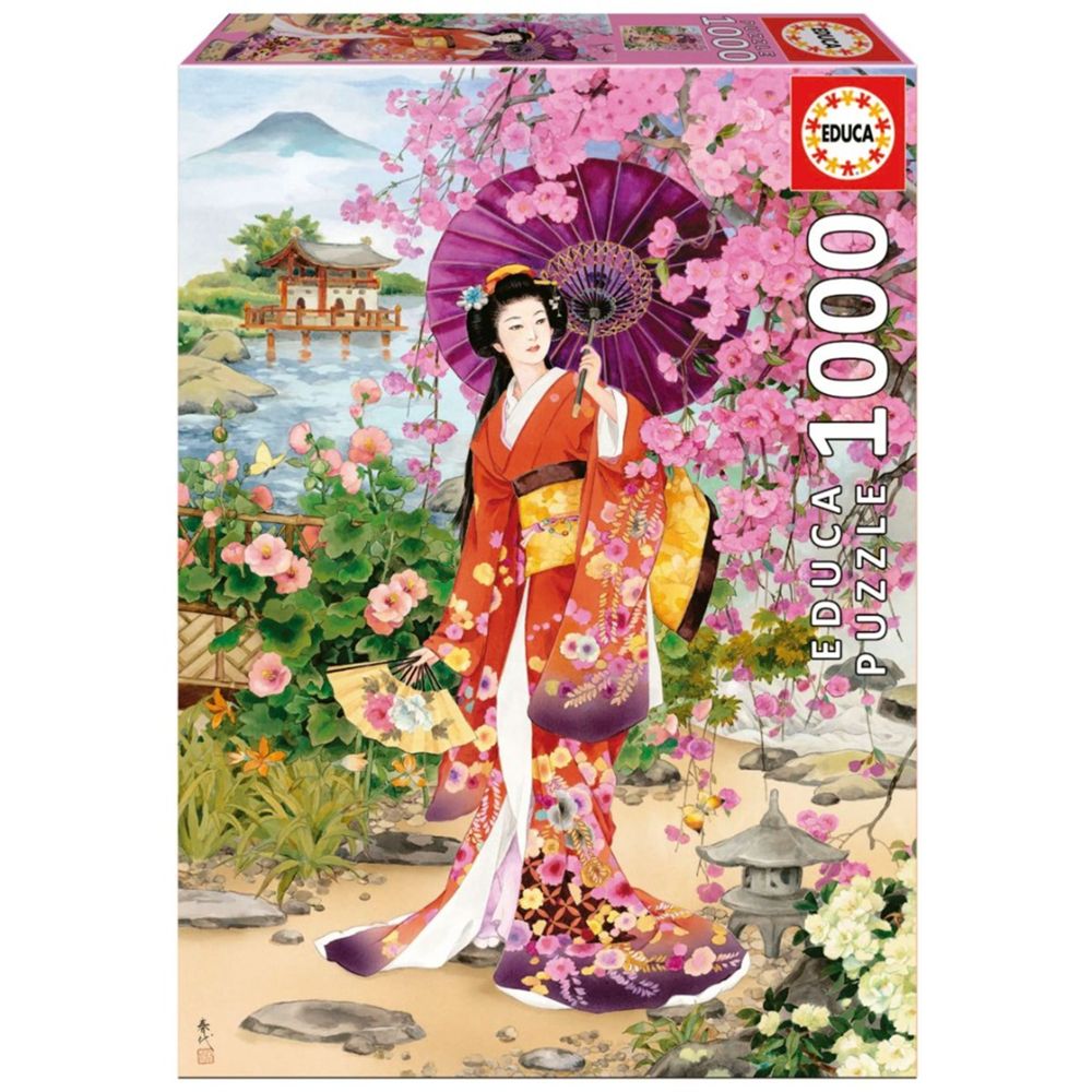 Puzzle 1000 piezas Teien - Haruyo Morita de Educa y Borras