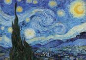 miniatura Puzzle La Noche Estrellada de Vincent Van Gogh - 1000 piezas de Educa Borras