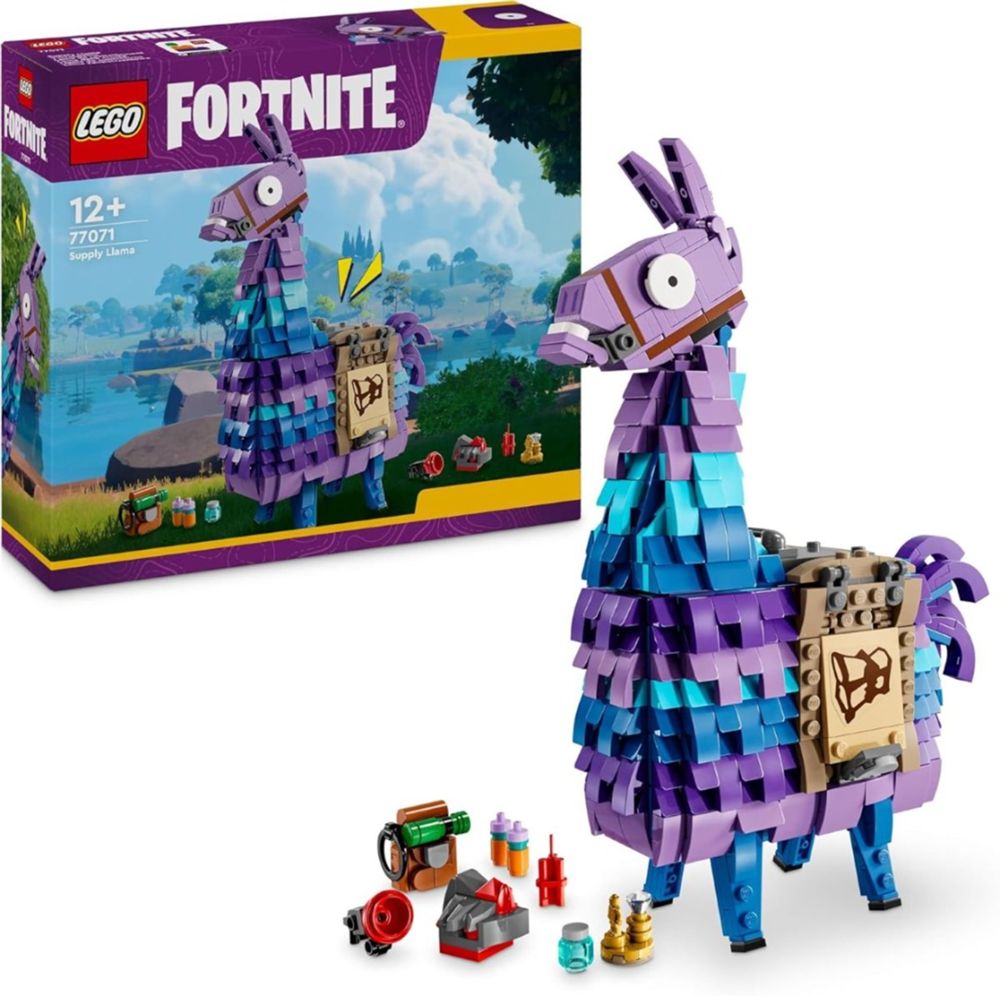 Fornite llama de suministros de Lego
