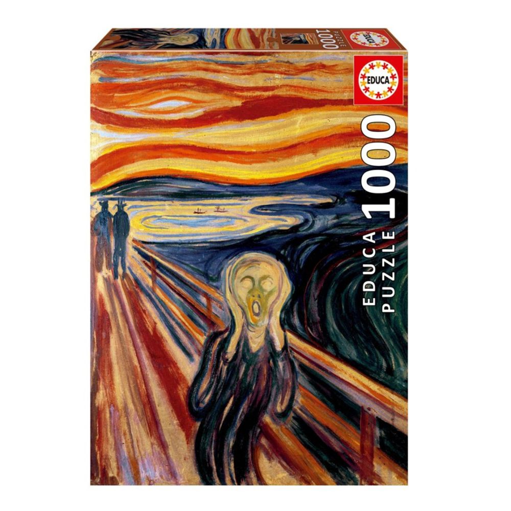 Puzzle 1000 El Grito de Edvard Munch Educa y Borras