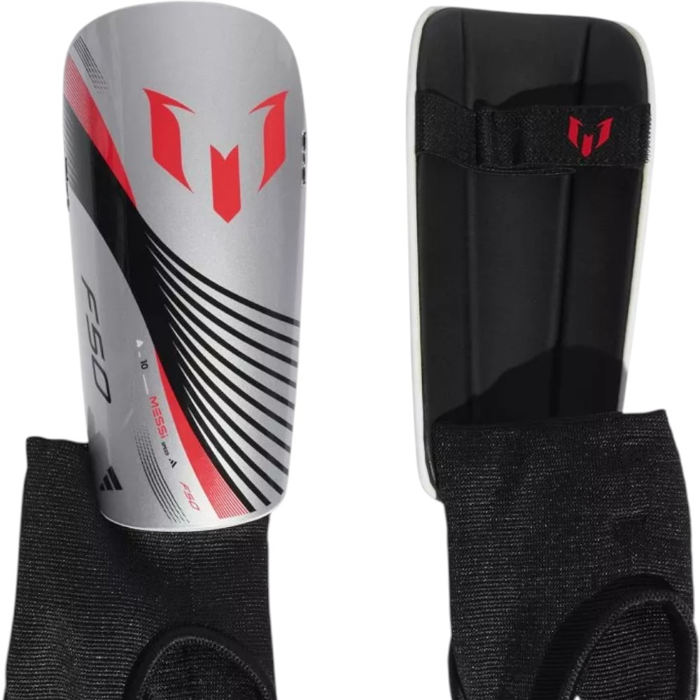 Imagen ESPINILLERAS ADIDAS MESSI SG MATCH F50 PARA NIÑOS GRIS JV5240 NIÑO NIÑA